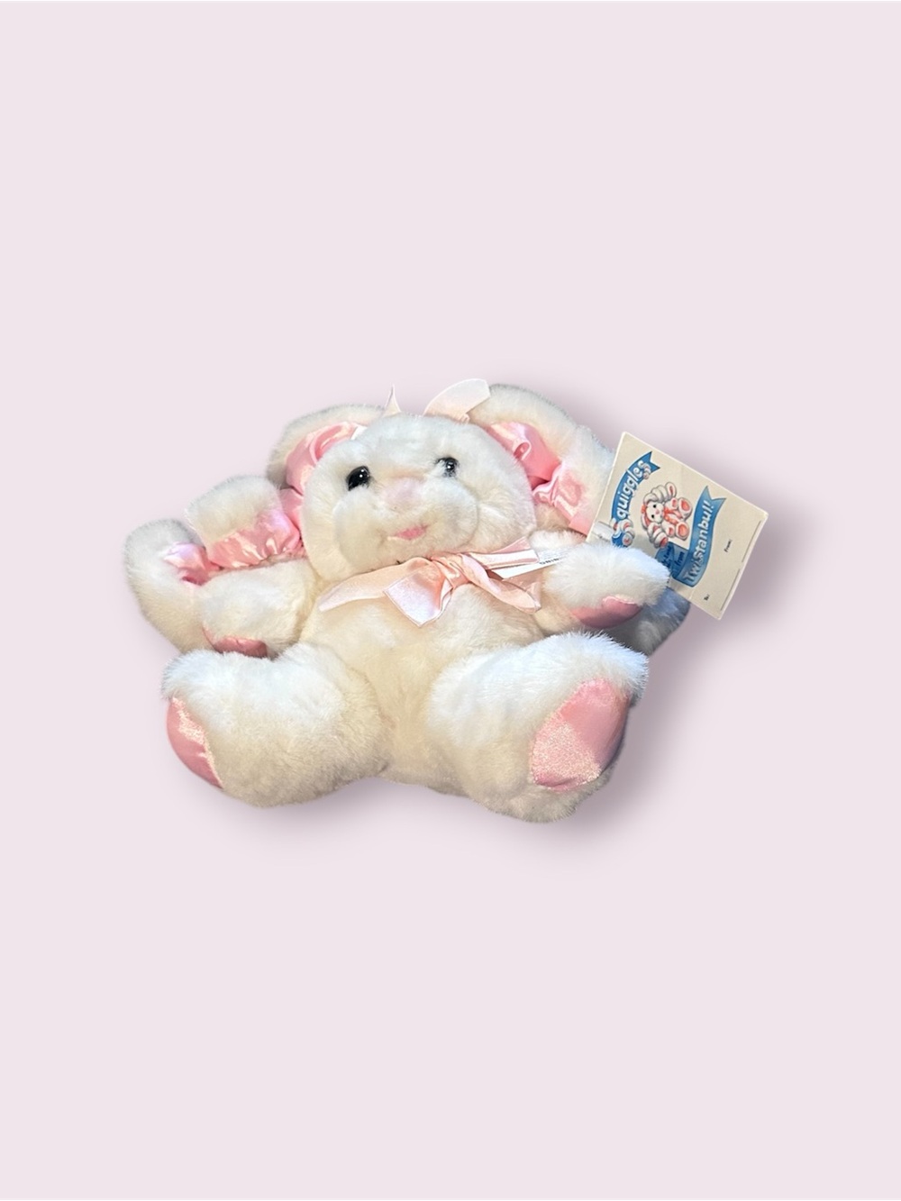 Vintage NWT Dayton Hudson Squiggles Twistanbul White Bunny Plush Toy